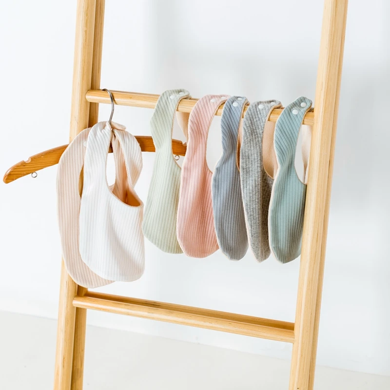 Детский нагрудник для кормления вытирания слюней младенцев Полотенца с веревкой