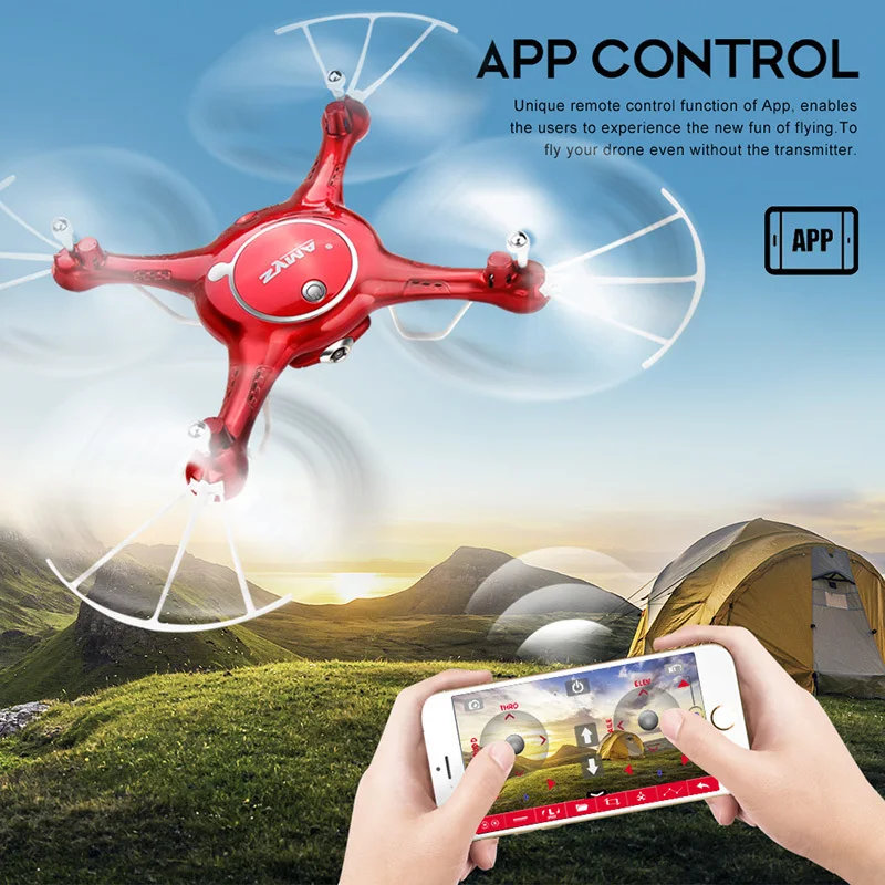 SYMA X5UW радиоуправляемого квадрокоптера RC дроны Wi Fi FPV Управление HD камера 2 4 г 4CH 6