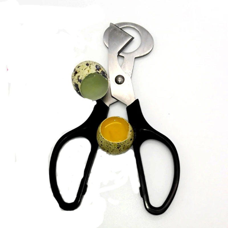 

Kitchen scissor Bird Cigar Quail Egg Blade Cutter Opener Cracker Tool Clipper