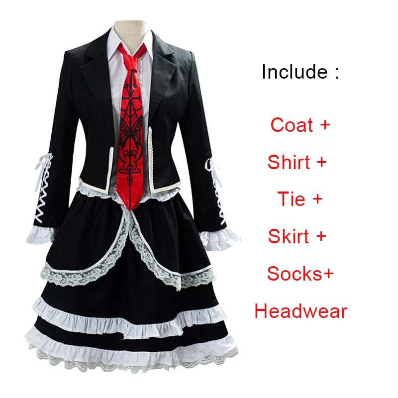 Костюм для косплея Danganronpa Celestia Ludenberg женщин и девочек C150K228 |