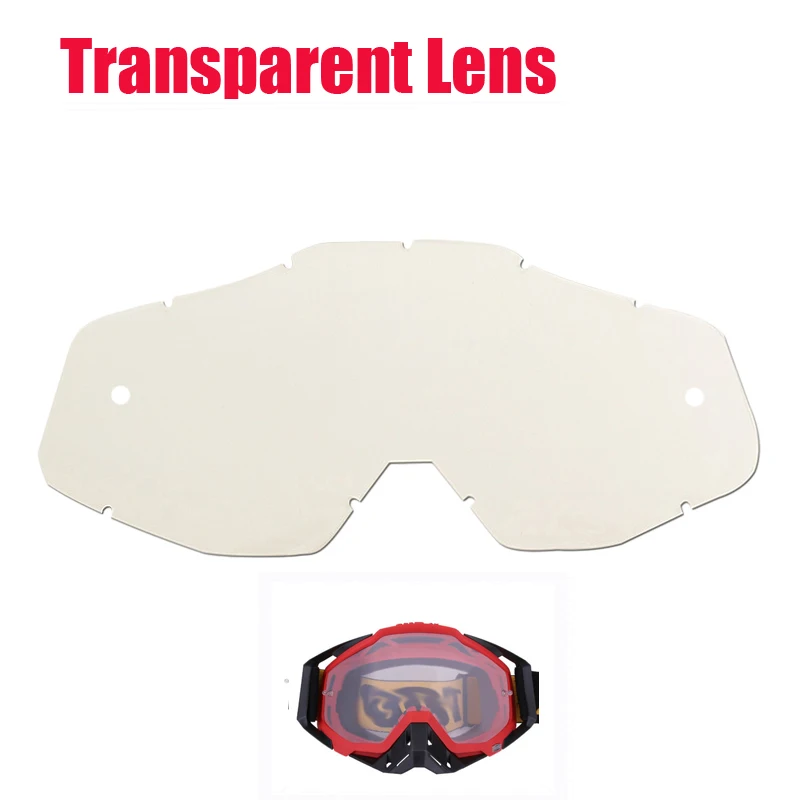 

Motocross Goggles Lens Outdoor Sunglasses Lens of Dirt-Bike Motorcycle ATV Motos Glasses Gold Silver Blue Gray Transparent