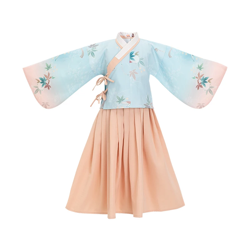 

Original Han dress girls dress xiao Feng Lingming shirt skirt Chinese wind children Chinese style dress spring dress