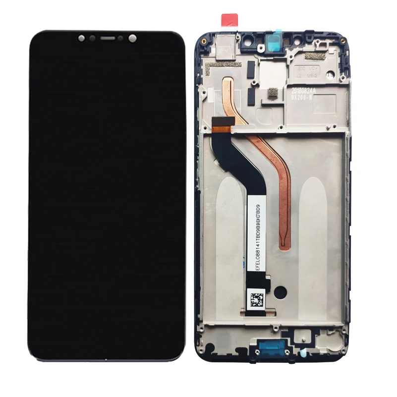 Pantalla LCD de calidad con marco, dispositivo de calidad AAA de 10 toques, apta para Xiaomi Pocophone F1, 6,18", 2246x1080 p-2