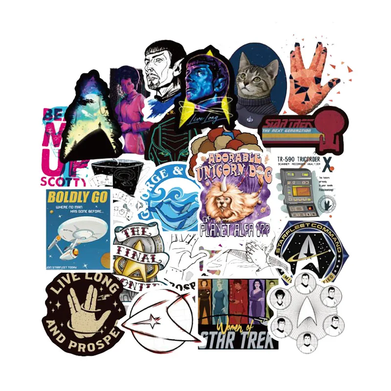 

10/30/50PCS American TV Series Graffiti Stickers Luggage Refrigerator Guitar PVC Car Waterproof Decorative Toys Wholesale