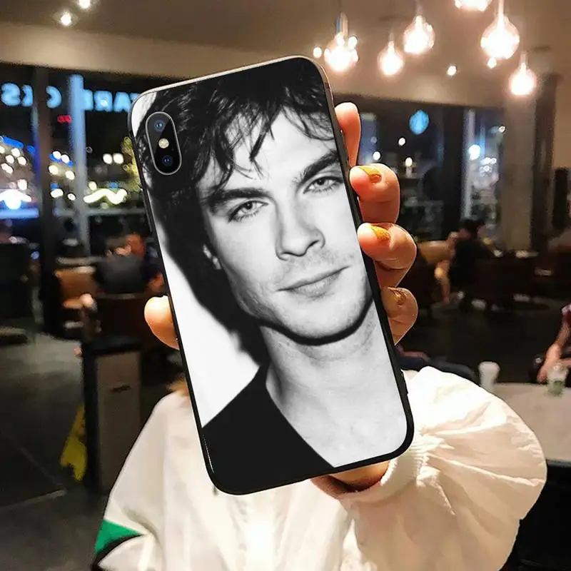 

The Vampire Diaries Somerhalder Phone Case for iPhone 11 12 pro XS MAX 8 7 6 6S Plus X 5S SE 2020 XR