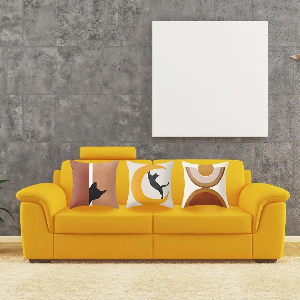 

1Pcs Modern Geometric Abstract Cushion Covers Art Painting Home Pillow Throw Decoration Case 2021 Hot Pillowcases For Sofa L8U5