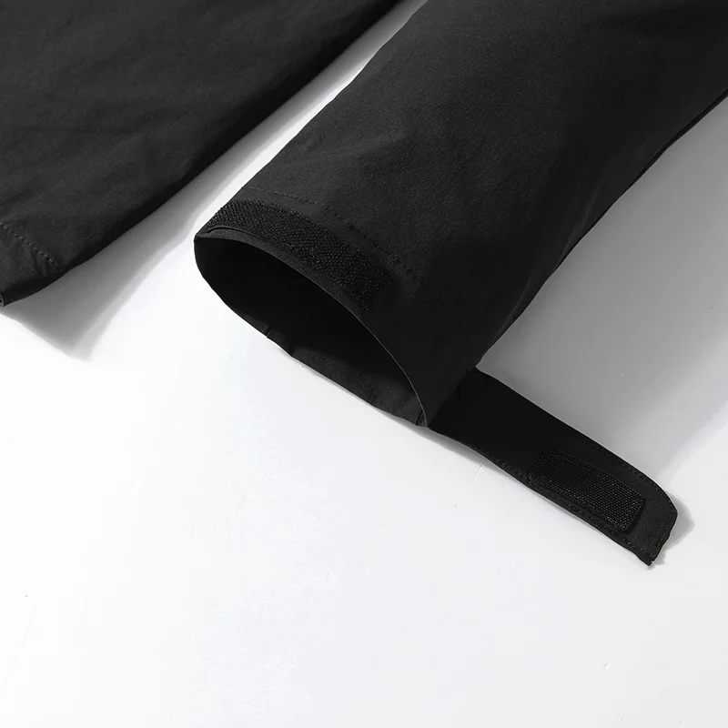 Ветровка мужская непромокаемая с капюшоном куртка карго в стиле милитари для