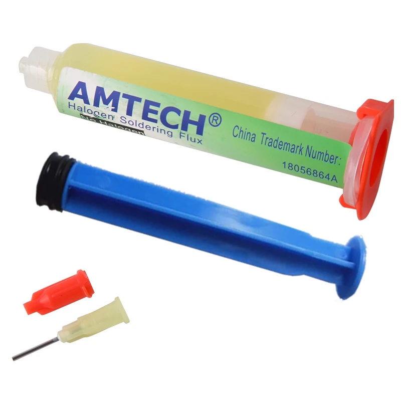 Amtech Nc-559-asm пайка с флюсом паста пайка с флюсом Flux de soldagem smd bga дозирующая игла флейта сварочный флюс флюс флюс для пайки паяльная паста