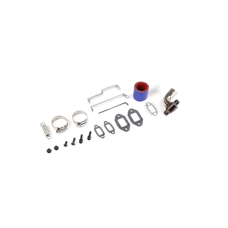 Глушитель выхлопной трубы R2 запасные части подходят для 1/5 Losi 5ive t Rovan LT King Motor