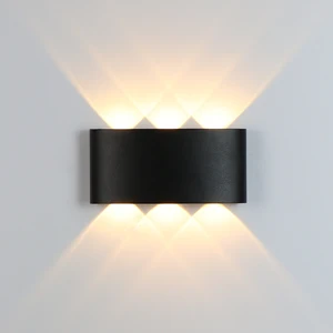 Светодиодный настенный светильник, алюминиевая лампа для спальни, комнасветильник лестницы, инженерное декоративное освещение, приблизительное освещение, 2 Вт4 Вт6 Вт8 Вт