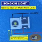 3000 шт.лот 3528 2835 SMD светодиодные ремонтные Бусины 1 Вт для LG холодный белый лм для ТВЖК-подсветки Идеальная замена той же полярности