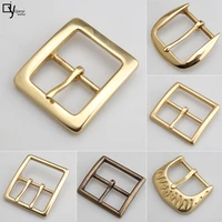 pure copper leather with buckle widened brass casual buckle 4 5 5 5cm casual buckle casual buckle manual belt buckle