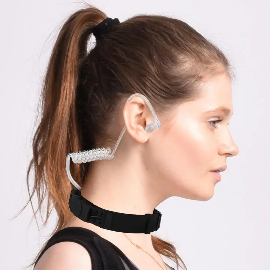 Z033 FG для Element/Z Tactical PTT Throat Mic наушники с ABS + нейлоновый шейный ободок|Запчасти и