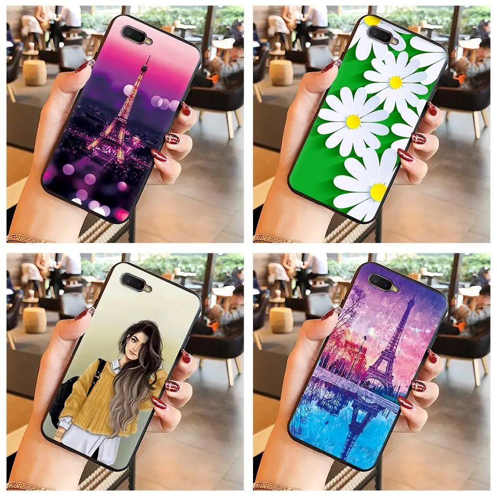 Женская милая фотовспышка для OPPO K1/AX7 Pro/R17 NEO/R15X/Reno A водонепроницаемый красивый