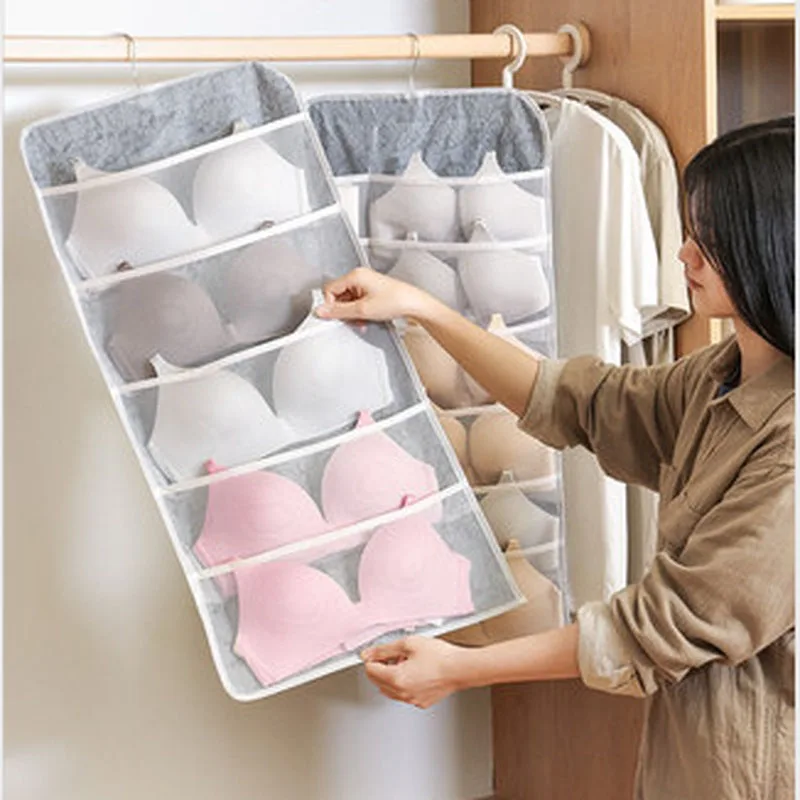 Органайзер для шкафа органайзер нижнего белья двухсторонний 15/30 карманов носки