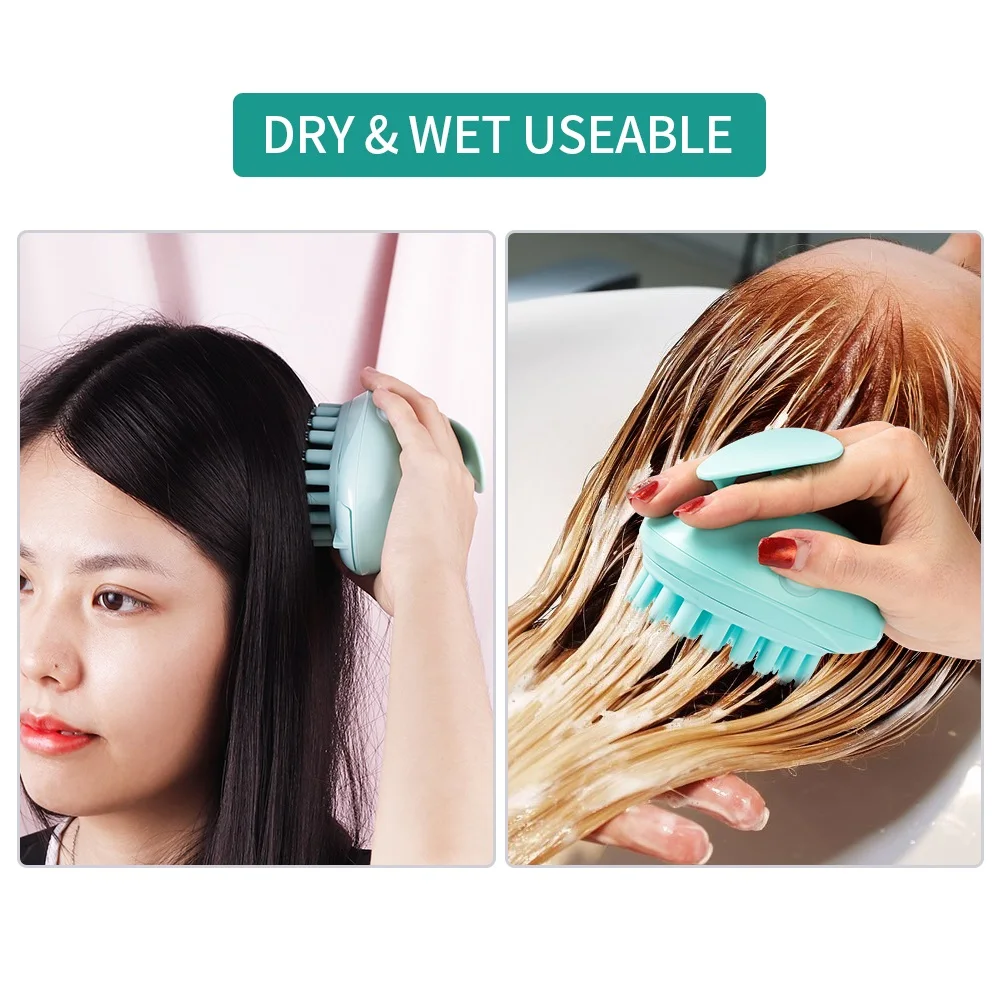 2 in 1 Electric Hair Massager Comb Gentle Touch Deep Cleaning Brush Head Washing Machine Anti Loss For Wet Dry | Красота и здоровье