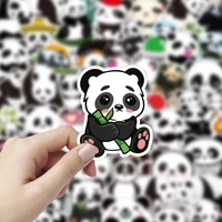 1050pcs small panda stickers classic graffiti for suitcase cool laptop skateboard cartoon toy luggage cute animal panda decals