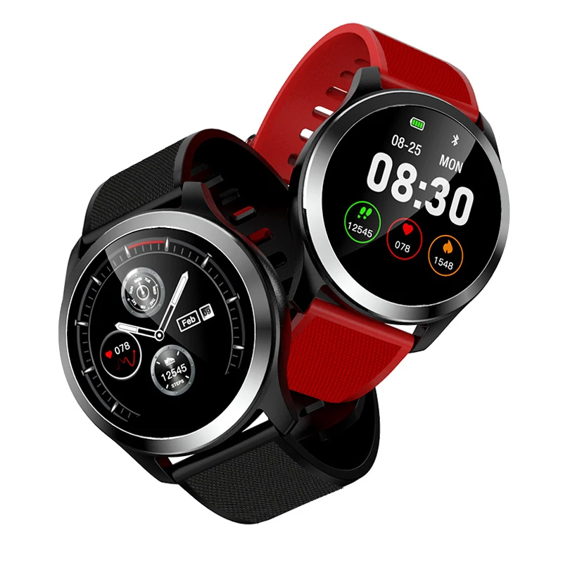 KINGNUOS  Smart Watch Men Full Touch Fitness Tracker Blood Pressure Smart Clock Women GTS Smartwatch for Xiaomi