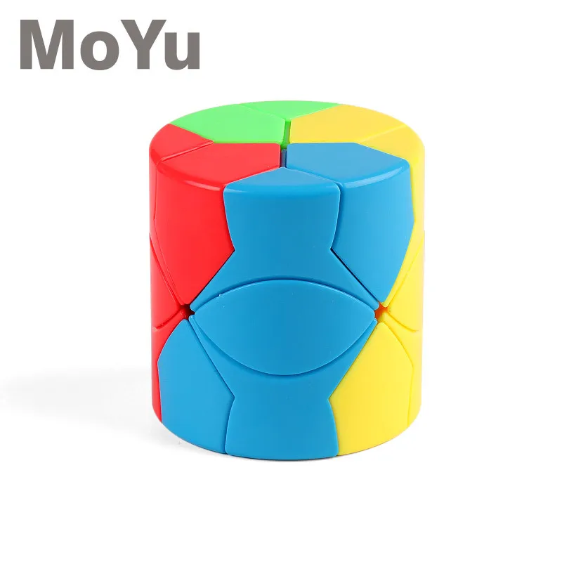 

MoFangJiaoShi Moyu Cubing Classroom Redi Cube Barrel Puzzle Cylinder Type Stickerless Cube Magico Toys For Children
