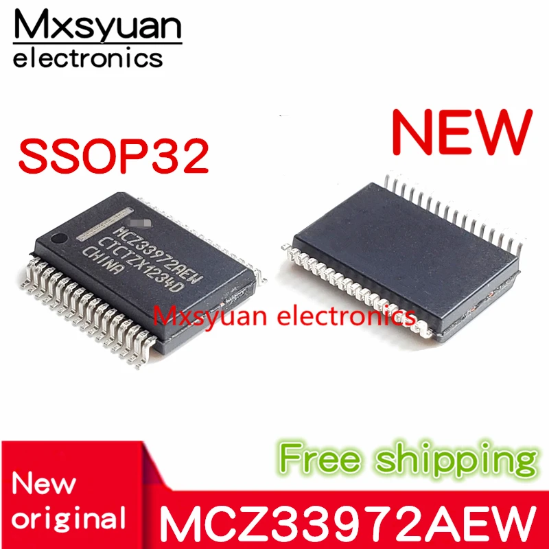 5 шт. ~ 50 шт./лот MCZ33972AEW MCZ33972AEWR2 MCZ33972 SSOP32 новая Оригинальная фотография | Бытовая