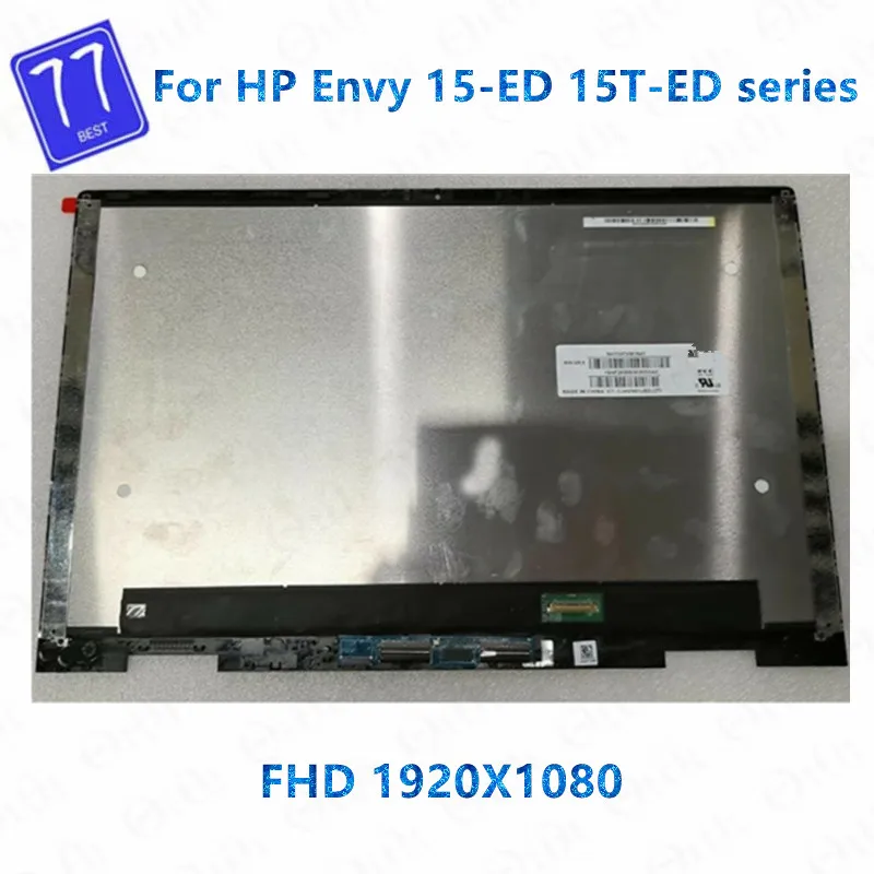 

L93180-001 L98061-001 For HP ENVY 15-ED 15T-ED000 15-ED0003CA 15M-ED0023DX LCD touch display assembly replacement W/BEZEL FHD