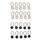 Удлинитель пуговиц с металлическим воротником, 10 шт., весенний эластичный удлинитель для рубашки, платья, смокинга, пальто, брюк, рубашки