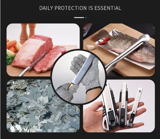 Перчатки с защитой от порезов уровень 5 |