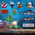 Брошь в виде призрака, с эмалью, с зефиром, Ecto-1, Ювелирное Украшение из фильма ужасов 80-х