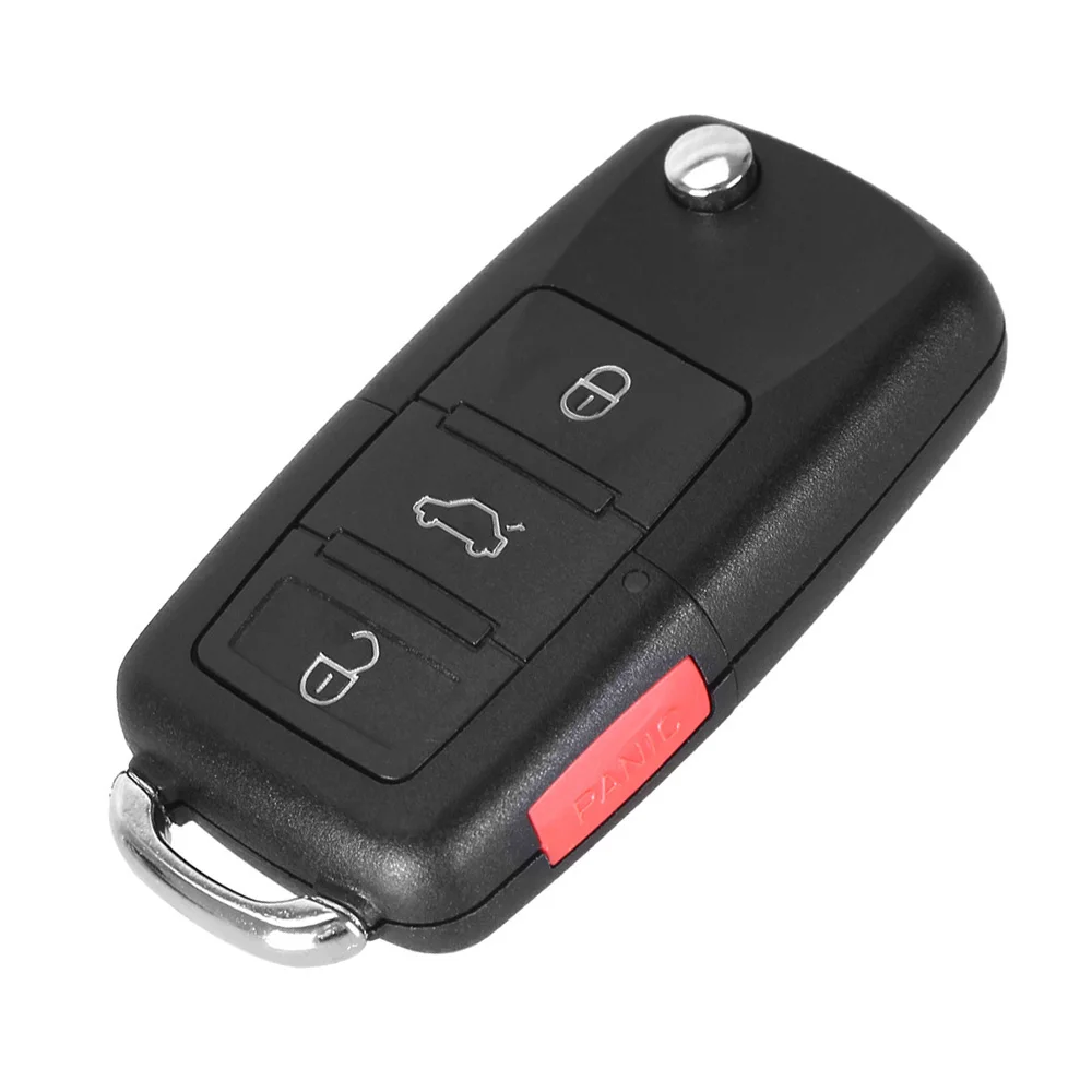 KEYYOU запасной чехол для автомобильного ключа с 4 кнопками VW Volkswagen Golf MK4 Bora Fob пустой