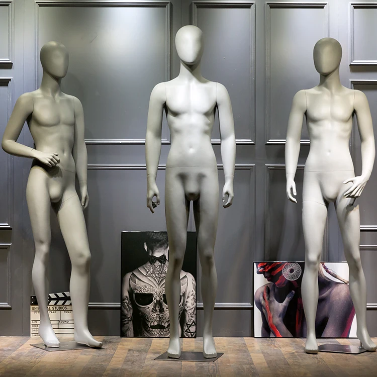 

Fashionable High Quality Full Body Clothing Model Electroplate Face Dummy