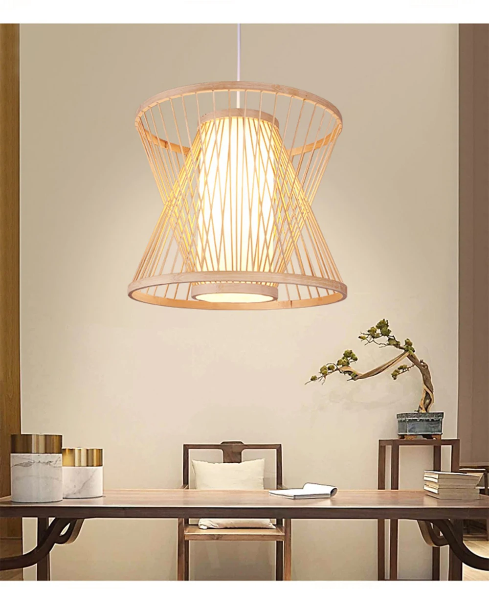 Современный подвесной светильник из ротанга|Подвесные светильники| |