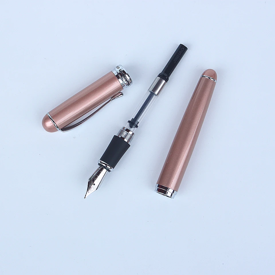 Jinhao X750 перьевая ручка 0 7 мм 18KGP перо высокое качество чернилами полный