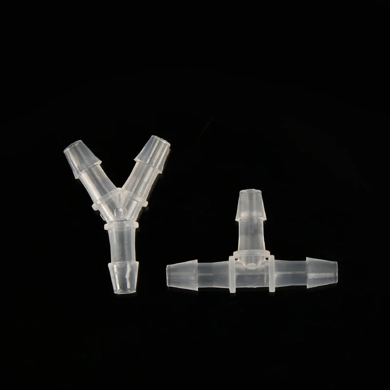 Соединение труб Y 1 мм фитинги для шлангов из полипропилена тонкая форма большой