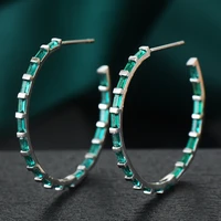 trendy fashion statement earrings for women girl daily party bridal wedding top shiny jewelry super sweet gift for women