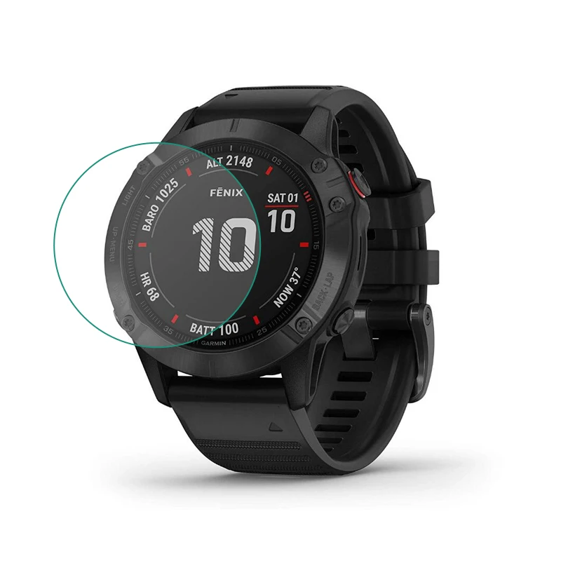 Прозрачная защитная пленка из закаленного стекла для смарт часов Garmin Fenix 6 Fenix6