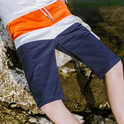

Summer thin tide loose casual shorts 7 points pants trend Korean version of self-cultivation