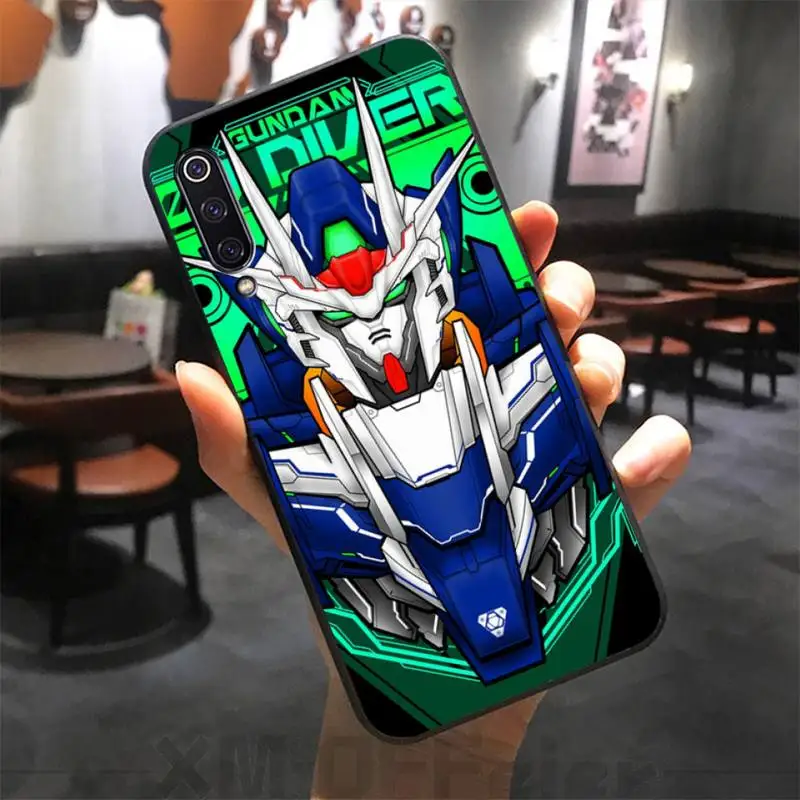 

Cartoon Japan Mobile Suit Gundam Phone Case For Xiaomi Mi 9 9T CC9 CC9E 8 SE Pro A2 Lite 6X 5 A3 A1 Max Mix 2 3