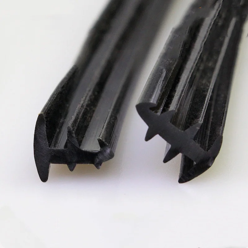 

3M/5M High flexibility PVC Seal Strip Vintage aluminum window card slot glass door soundproof windproof moisture proof fixed