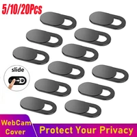 51020 pcs webcam cover laptop camera cover slider mobile phone lens antispy for ipad pc macbook tablet lenses privacy sticker