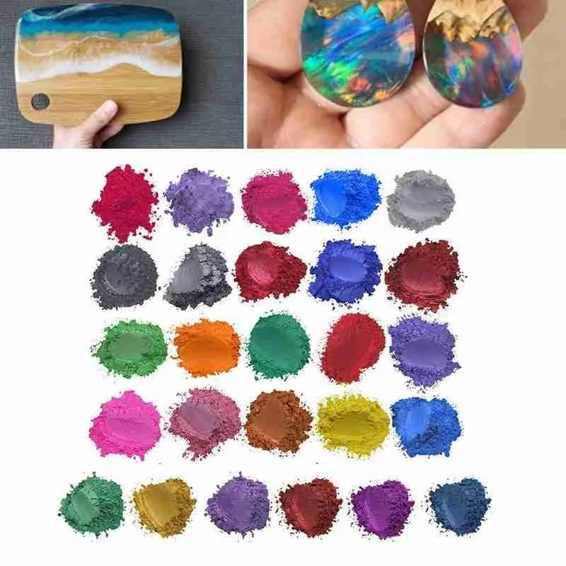 

1pcs Dyeing Pearlescent Pigment Additives For DIY Pigment Decoration Powder Filler Mud For Slime Accessorie Slime Dyeing Pi E4H0