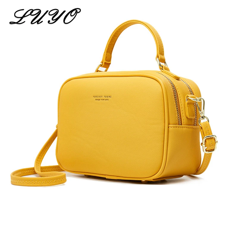 

Fashion Crossbody PU Leather Cell Phone Shoulder Sling Bag Messenger Bags Designer Flap Day Clutch For Women Luxury Handbags