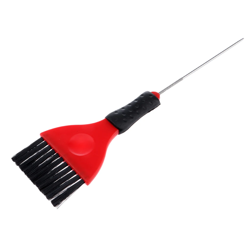 

Пластиковая кисть для окрашивания волос, инструмент для окрашивания и отбеливания в салоне парикмахерской со стальным наконечником