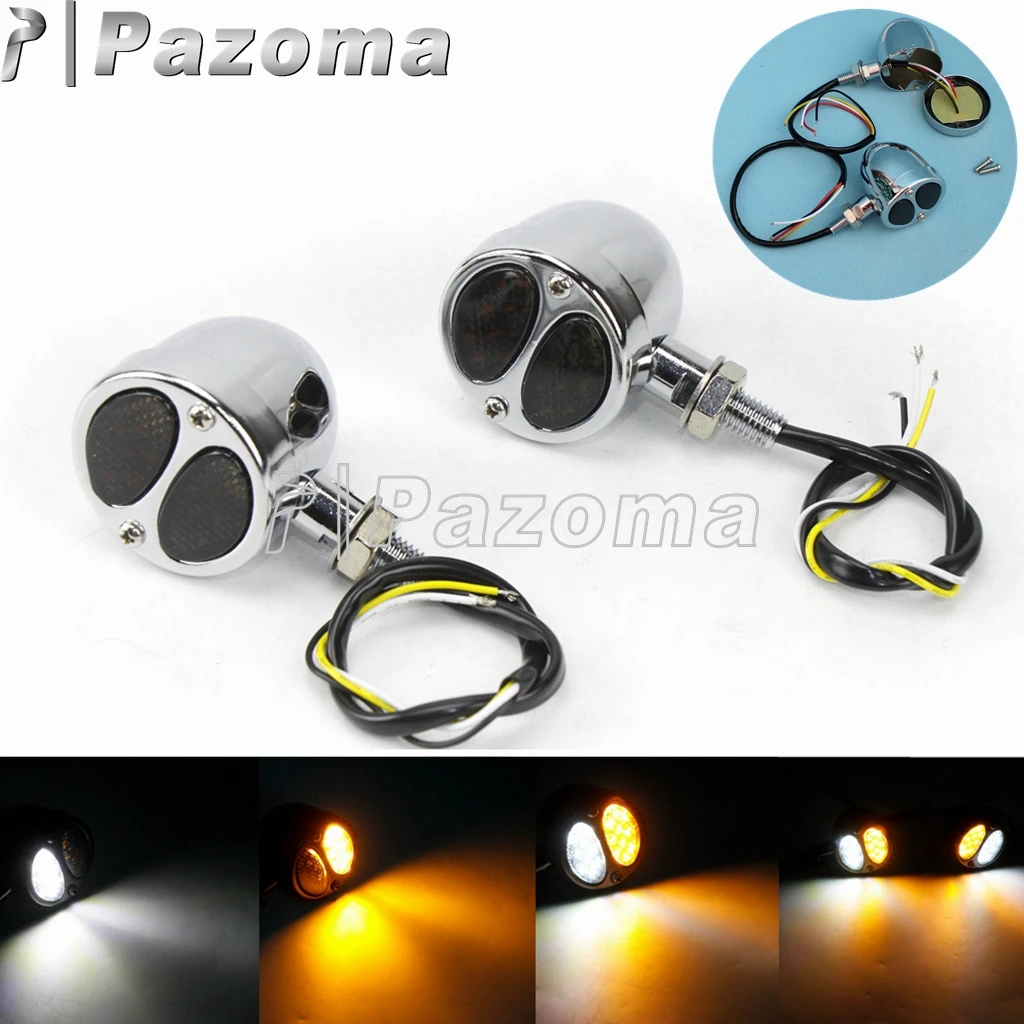 

Мотоцикл индикатор фонарь стоп-сигнала светодиодная бегущая строка светильник 3in 1 поворотник для Harley Cafe Racer Bobber Chopper Honda Kawasaki Suzuki