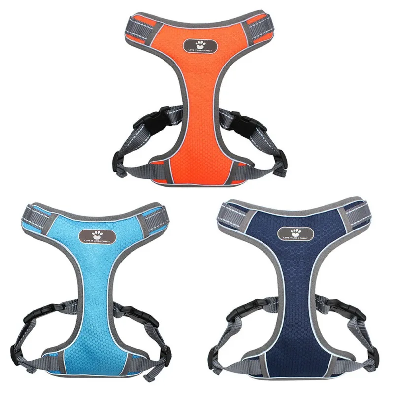 

Reflective Explosion-proof Vest Type Dog Harness For Medium And Large Dogs Pet Adjustable Safety Harness Dog Accessories