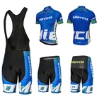 Мужская велосипедная одежда, Мотоциклетные аксессуары, комплект из Джерси Bicicleta 5D с гелевыми подушечками, Мужская одежда, летний костюм с коротким рукавом для дорожного велосипеда