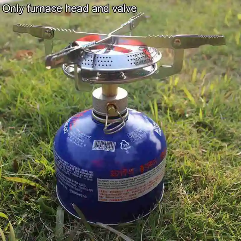 1 шт. мини плита для кемпинга газовая походная Ультралегкая портативная стальная