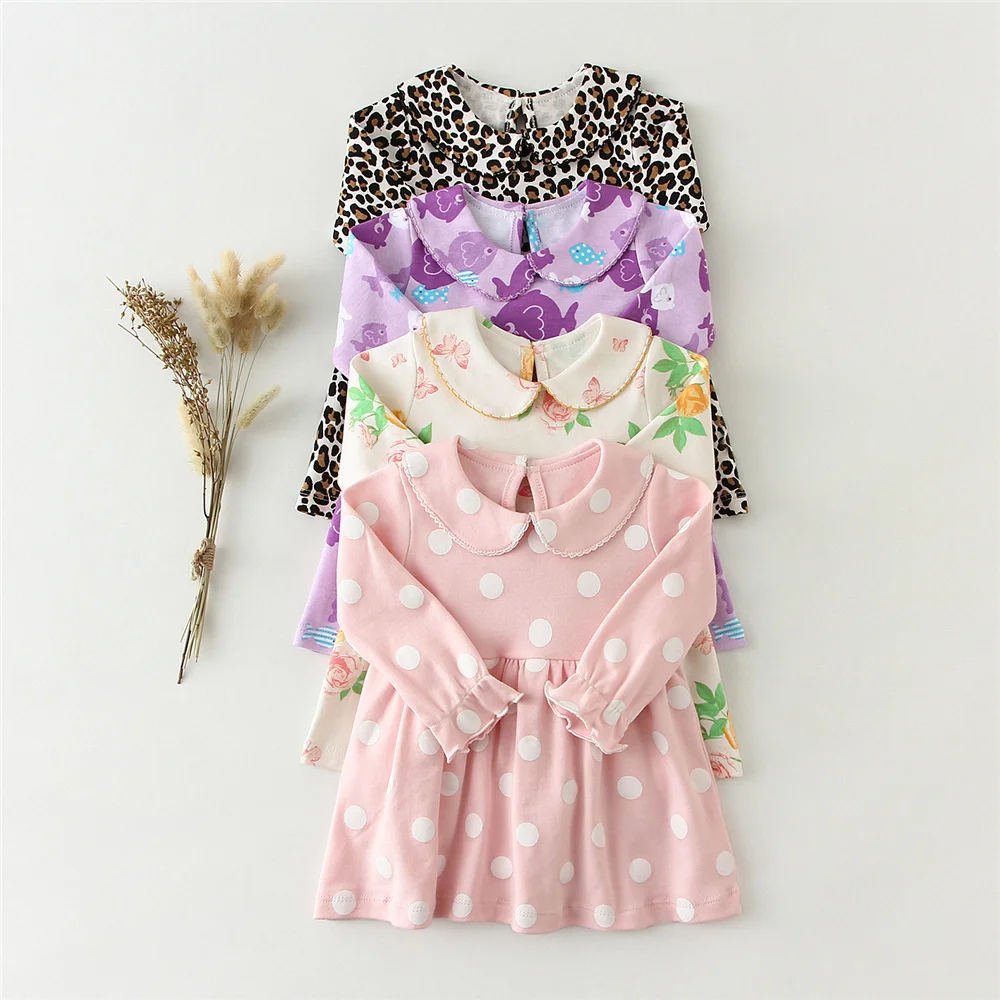 

Платье для маленьких девочек, весеннее, От 0 до 4 лет