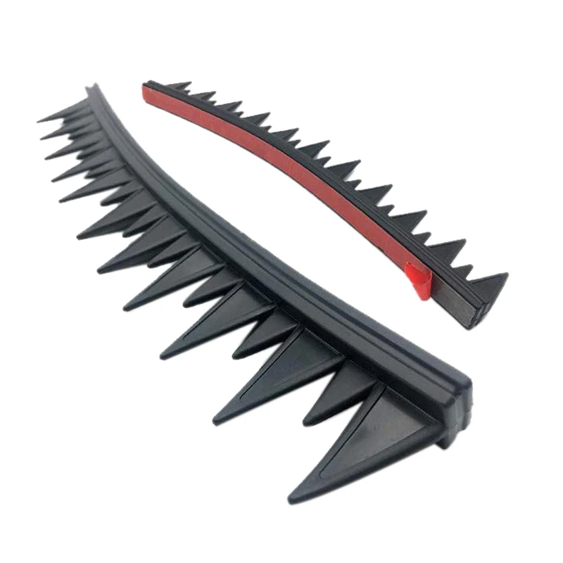 Светоотражающие шипы для мотоциклетного шлема Mohawk резиновая пила с красными