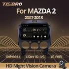 Автомагнитола TIEBRO, Android 9,0, 2 Гб + 32 ГБ, DSP, мультимедийный видеоплеер для MAZDA 2 Mazda2 2007-2013, GPS-навигация, 2din Авторадио