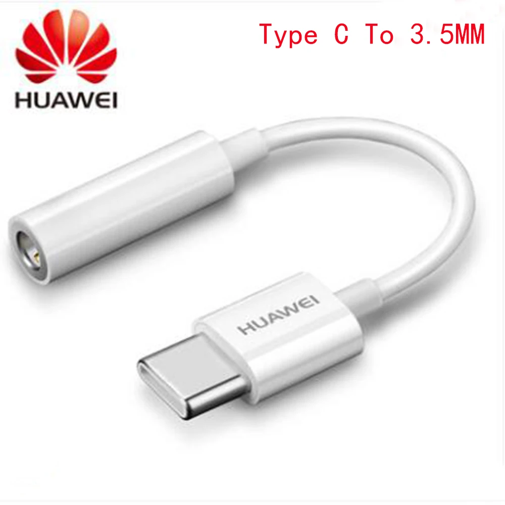Оригинальный аудиокабель Huawei 9 см USB Тип C к 3 5 мм наушники/разъем для наушников
